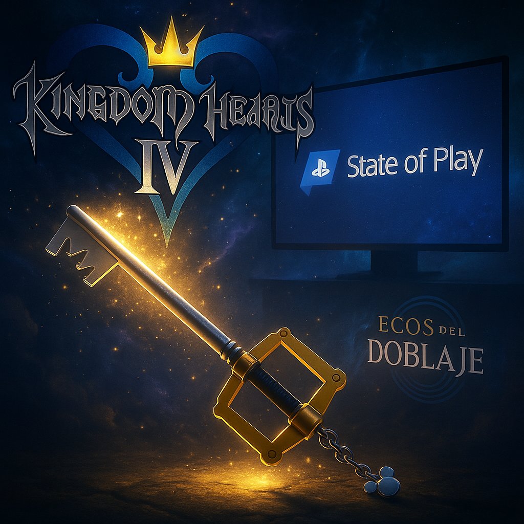 ecosdeldoblaje's tweet photo. Va, si en el State of Play nombran Kingdom Hearts IV… nos liamos con otro KH al castellano. 👀
¿Os imagináis un KH3 o Birth by Sleep con doblaje fan?
¡Pues cruzad los dedos, que todo puede pasar!
#KH #KHESP #KingdomHearts #EcosDelDoblaje #DoblajeKH #StateOfPlay https://t.co/xAYMvqNlxj