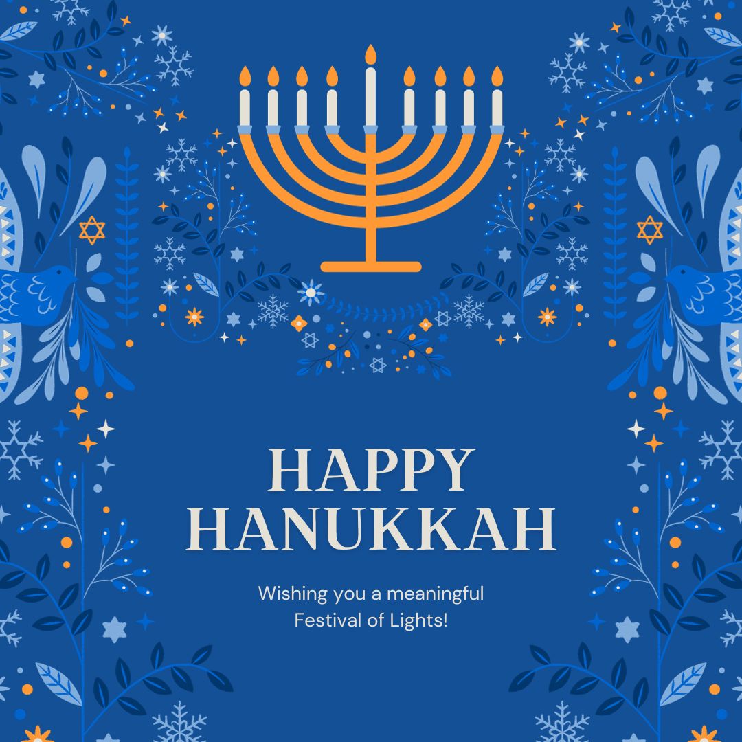 Happy Hanukkah to all who are celebrating!