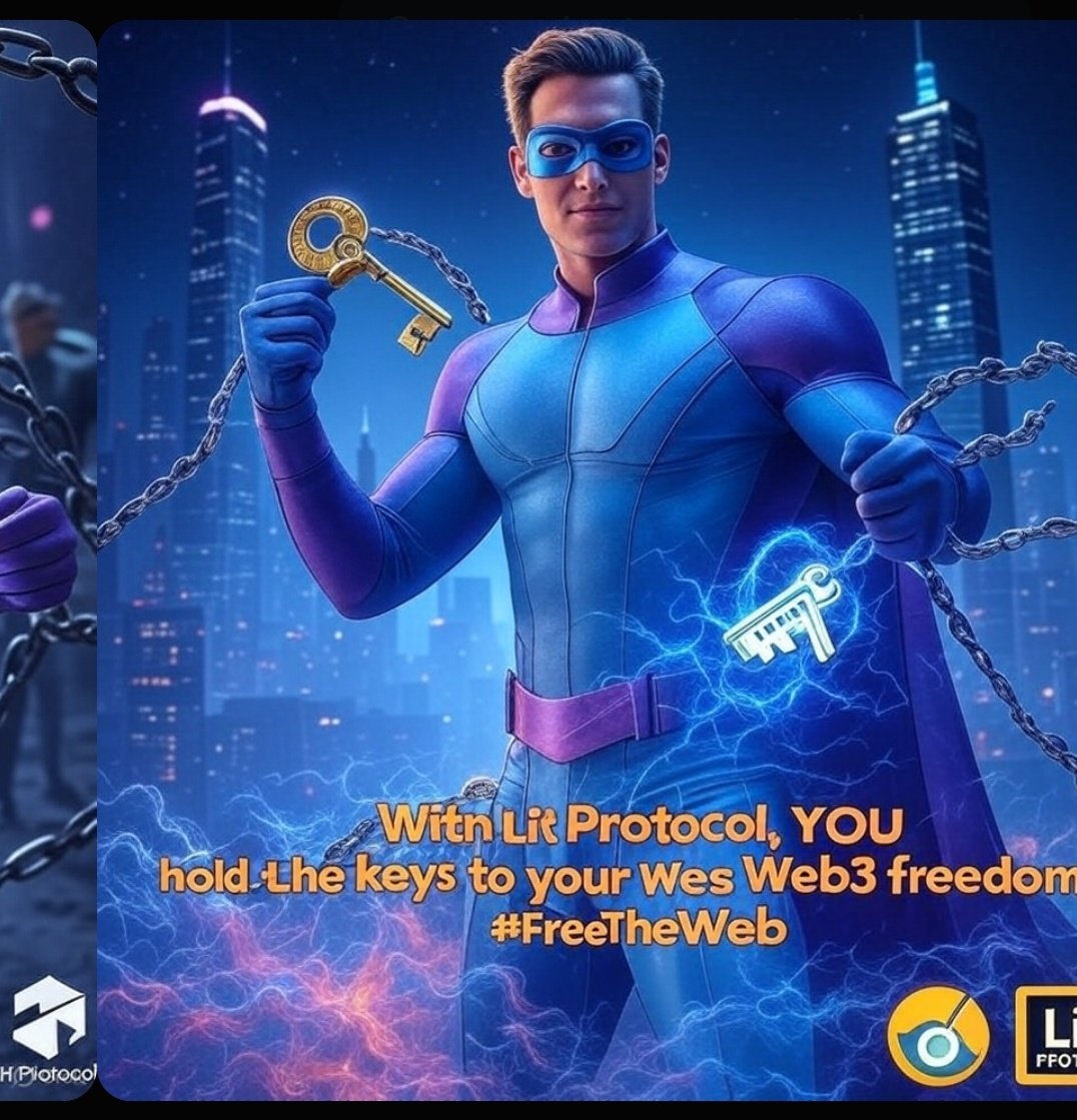 Bry_son65's tweet image. With Lit Protocol, YOU hold the keys to your Web3 freedom!  #FreeTheWeb&quot;
#Litprotocol