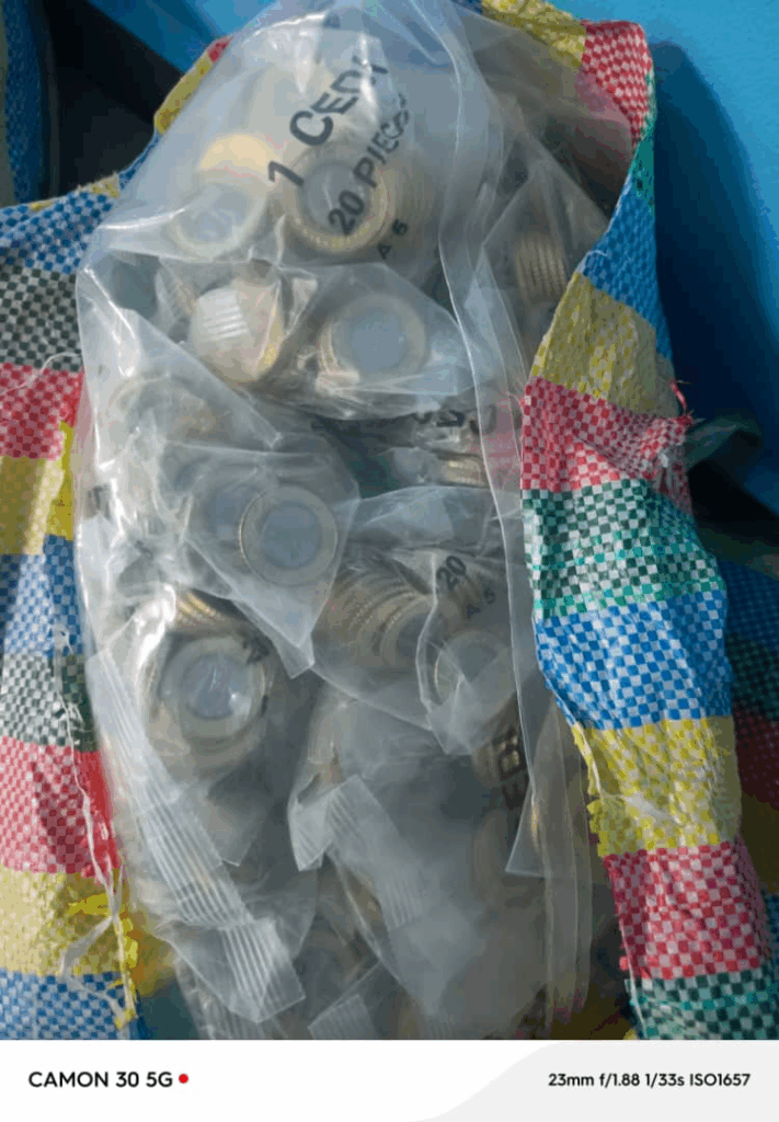 newslivegh_com's tweet photo. Police intercept GH¢1m cash hidden in fertiliser bags at Juapong

---------------------------------------------------------------------  E-levy ESLA Spain Ghanaians Sam George Fuel Portugal Maignan Bongo Ghc 1 Sheldon #TheAllStarFestival AC Milan Germany Roberto Martinez Scanty 1 Cedi Petrovic Sanchez #VibesCentralOnBullet Portugal Germany Sam George