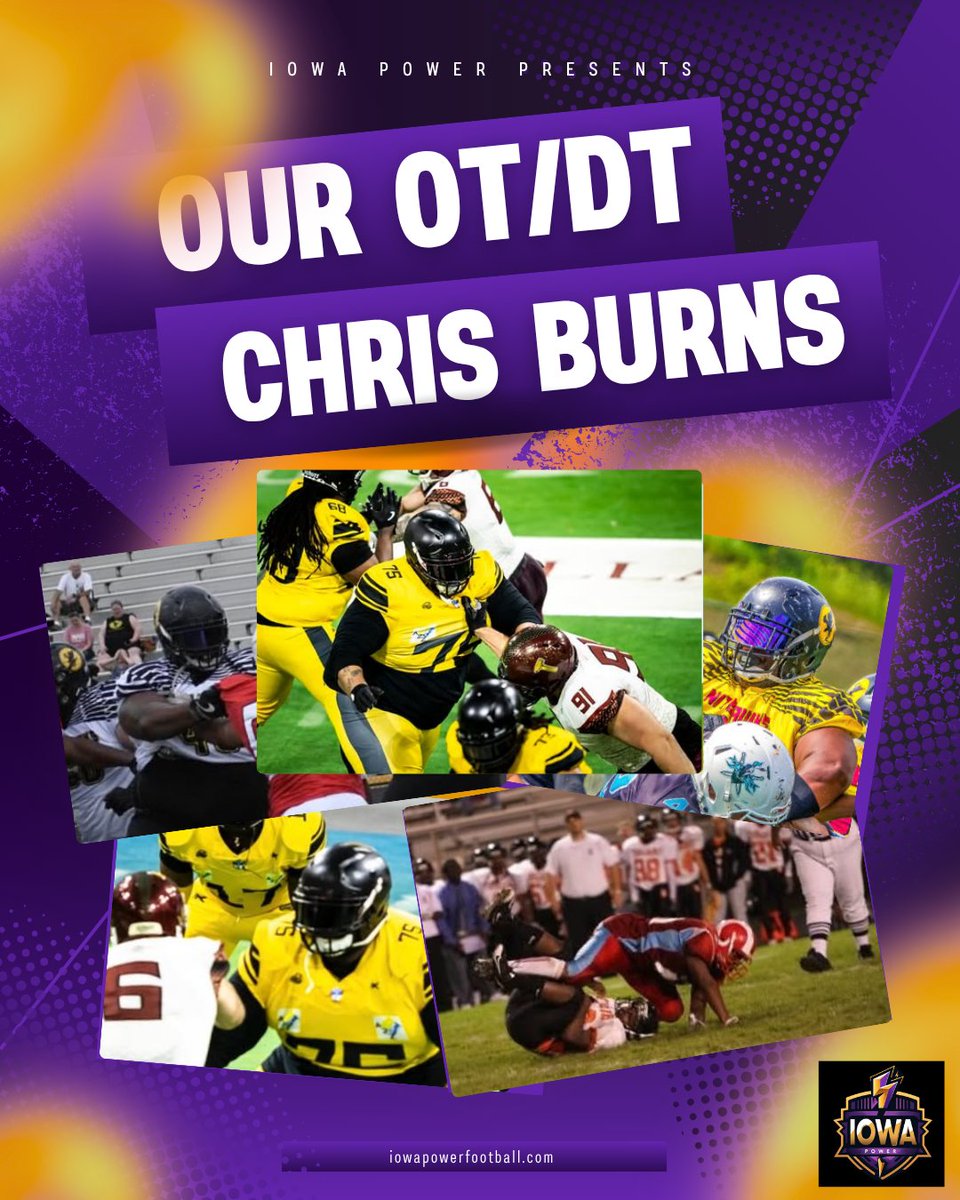 Iowa_Power's tweet image. Dominating the arena one snap at a time. Chris is coming for it all. 💣⚡
#ArenaFootball #IowaPower #GridironBeast #MeetThePlayer #PowerUp #FootballEnergy #GameChanger #ArenaStrong