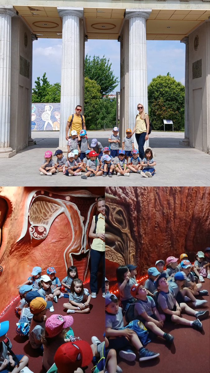 EscolapiosADH's tweet photo. Visita de los alumnos de infantil a la mujer gigante con motivo del proyecto ¡De la cabeza a los pies! https://t.co/tIjthyaI8A