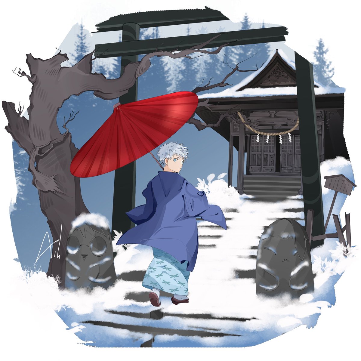 aihrett's tweet image. ❄️— Gojo
Ժ╴ ╴ ╴ ╴ ╴ ╴ ╴ ╴ ╴ ╴ ╴ ╴ ╴ ╴ ╴ ╴ ╴ ╴ ╴ ╴
#jujutsukaisen #jjk #gojosatoru #gojo #getosuguru #geto #sukuna #snow #movie #jjk2 #animeart #fanart #jjkfanart #jjkedit #satorugojo #digitalart #jujutsu_kaisen #jujutsu #dominian #mappa #呪術廻戦