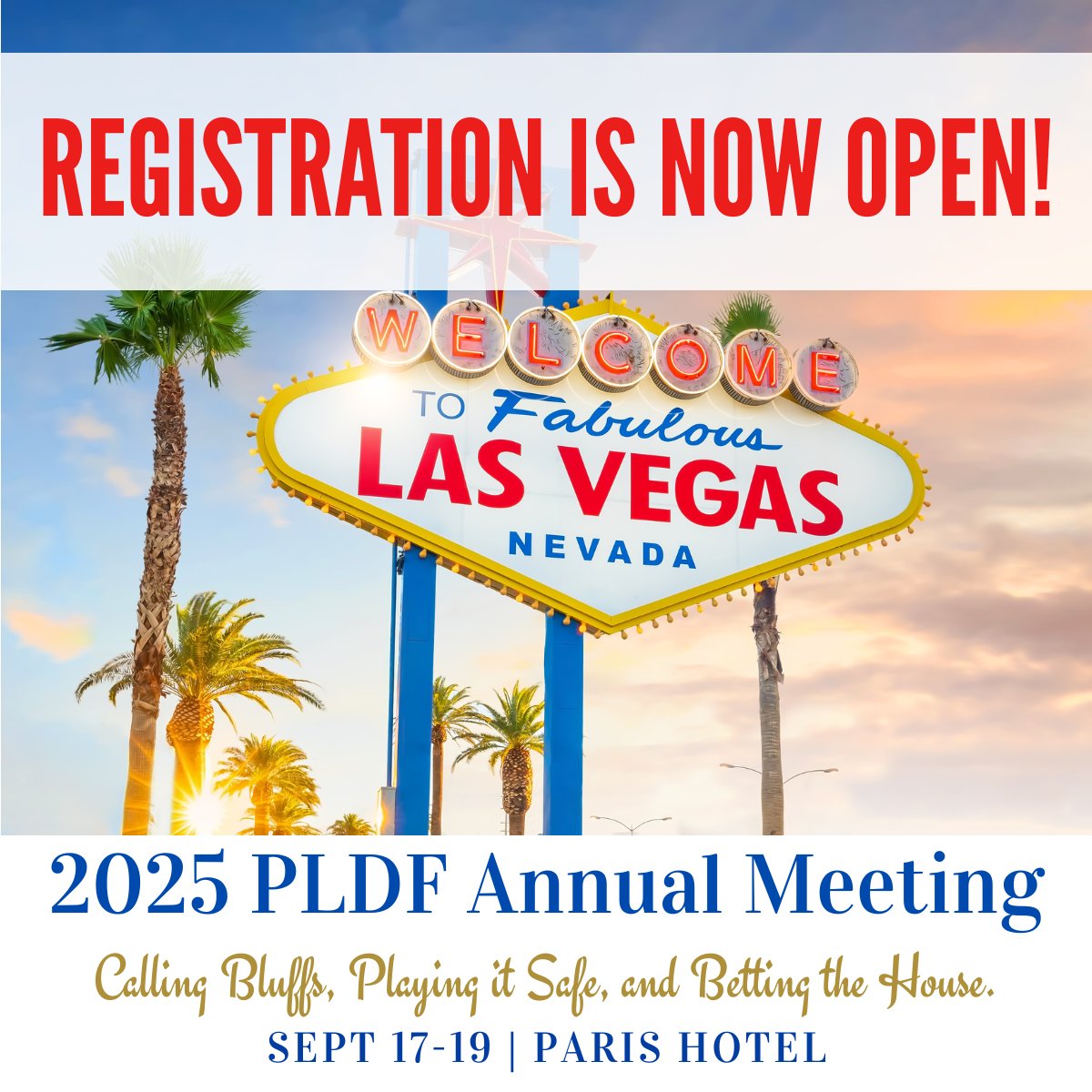 PLDF1's tweet image. Registration is Now Open!
Don’t miss out—secure your spot at the 2025 PLDF Annual Meeting today.
👉 pldf.org/event/2025Annu…