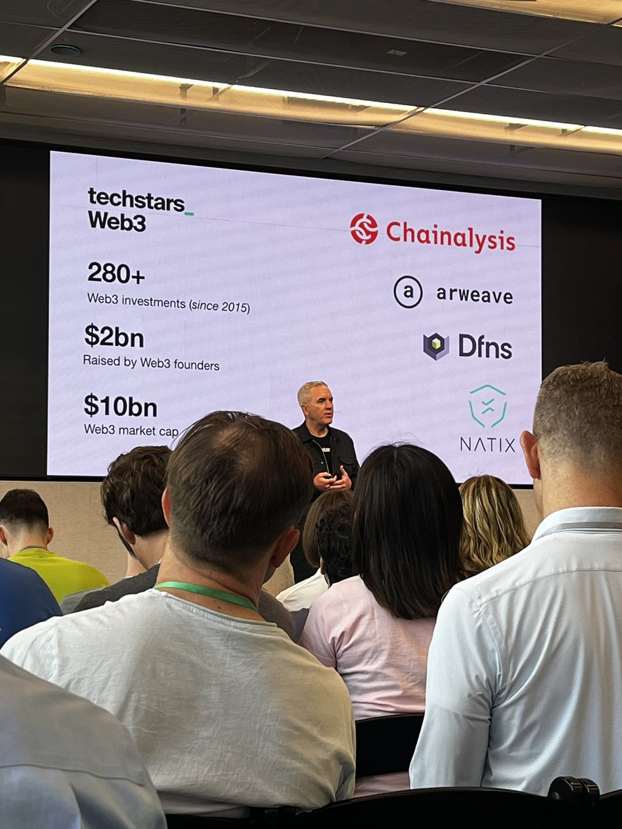 CryptoGodNYC's tweet image. Techstars Web3 New York event 
#NYTechWeek