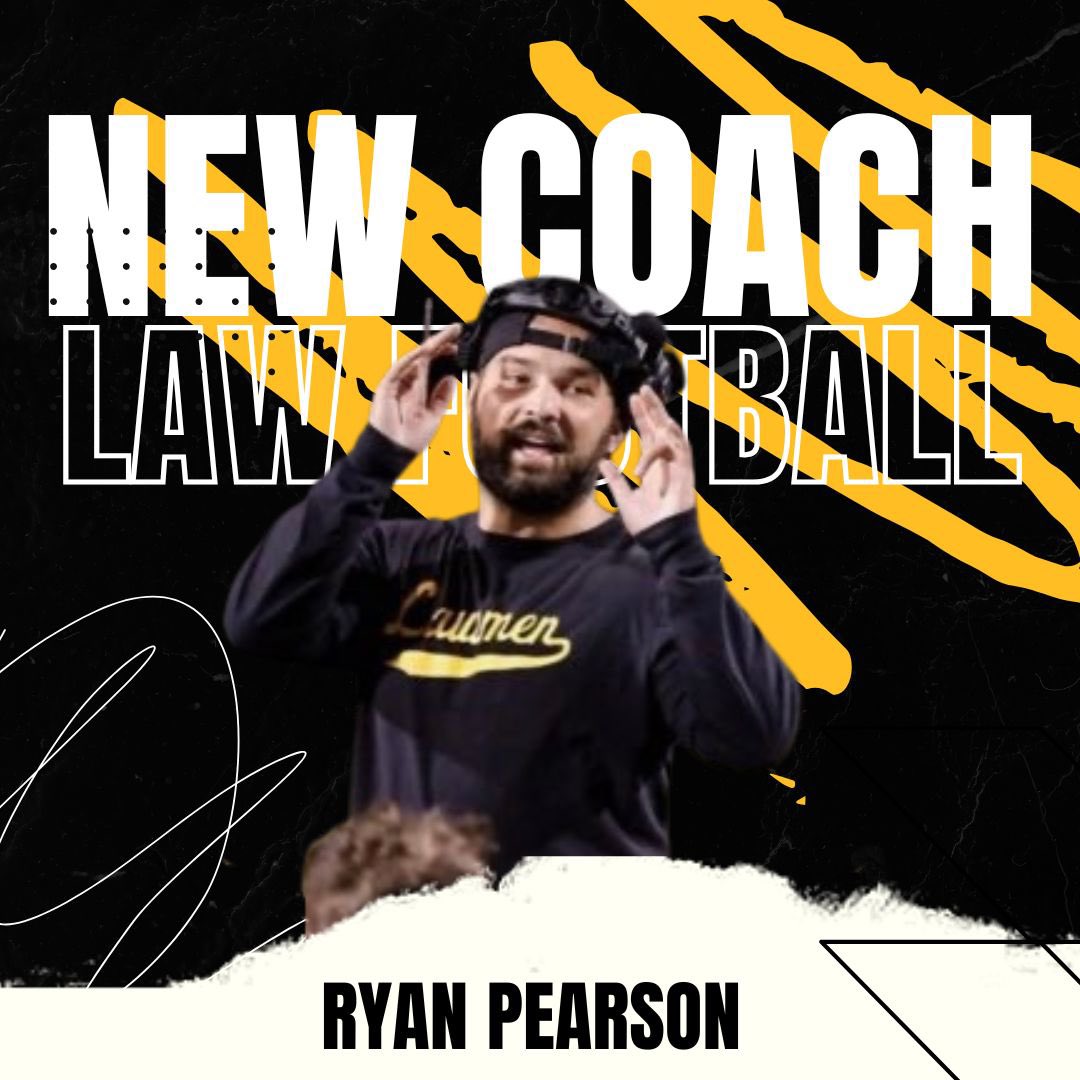 🚨 Welcome Ryan Pearson!  New Head Football Coach at Jonathan Law!  🏈 🚨