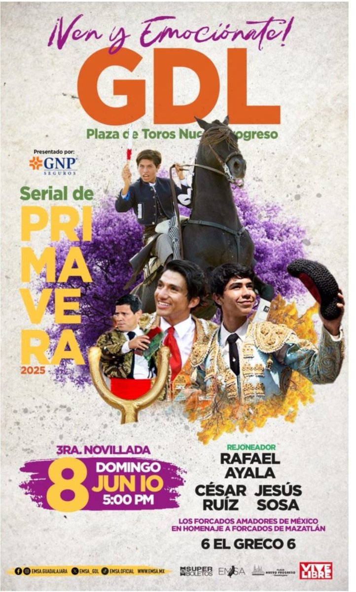 aweech's tweet photo. #AENSAYAR #RAFAELAYALA #AMADOR #GUADALAJARA #ALTRIUNFO

El joven amador yucateco Rafael Ayala Ruíz salió la mañana de hoy a la ciudad de Guadalajara, Jalisco acompañado de su padre el también rejóneador Cuauhtémoc Ayala https://t.co/nDzFEuQPBt