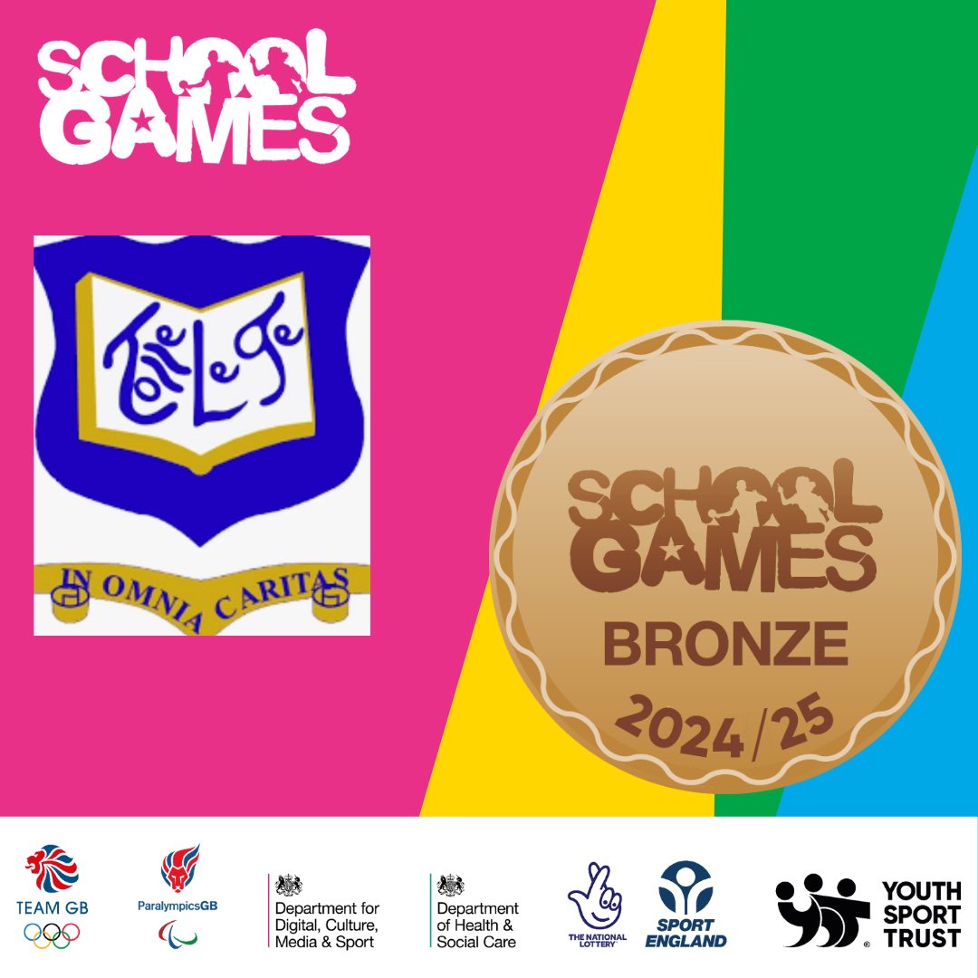Congratulations 🎉 to our schools who have achieved their School Games mark so far!