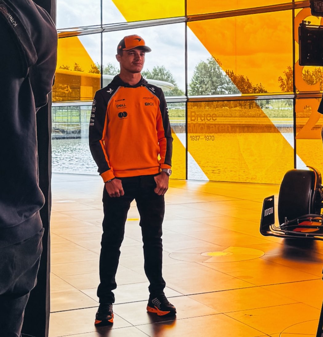 lando is back at the mtc !!!