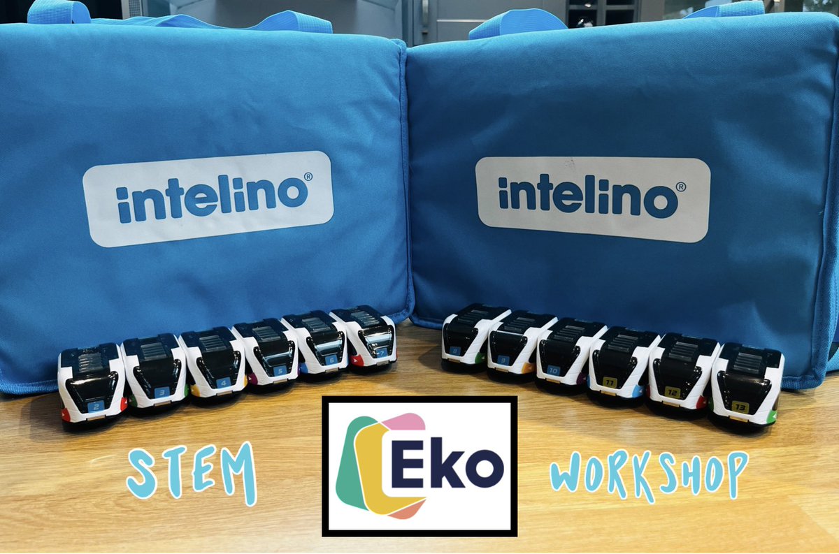 EatSleepICTRpt's tweet image. The @intelino fleet is charged up and ready for their second outing in a week! 🚆🔋

Off to deliver another #STEMworkshop in Buckinghamshire to pupils in UKS2. 

@DNEEkoSTEM