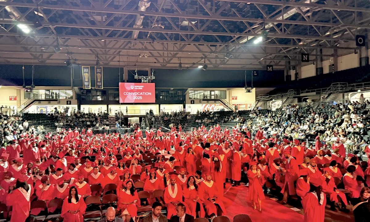 NorQuest's tweet image. Our final 2025 Convocation ceremony is about to begin. What a ride it's been—congratulations to everyone on an amazing year!
 
🎓👩‍🎓👨‍🎓💐
 
#NorQuestCollege
#FindYourPath
#SeeYourselfHere
 
#NQgrad
#Convocation
#YEG