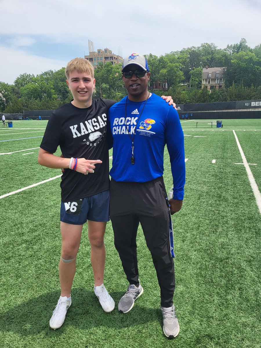 Jamison.white2011 (@jamisonw2011) on Twitter photo Thank you so much <a href="/KU_Football/">Kansas Football</a> staff and coach <a href="/CoachBshelb/">Brandon Shelby</a> for working with me today at the KU Elite Camp #Believe #86 today! Thank you so much <a href="/KU_Football/">Kansas Football</a> staff and coach <a href="/CoachBshelb/">Brandon Shelby</a> for working with me today at the KU Elite Camp #Believe #86 today!