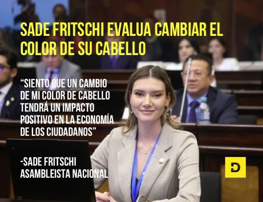 Los_Datos_EC's tweet photo. #EnExclusiva la asambleísta Sade Fritschi nos cuenta cuáles serían las razones simbólicas para realizar un cambio de look y por qué el país se vería beneficiado.

Sigue la noticia en:
https://t.co/cqGREEUAN9 https://t.co/AdGNYqpSgI