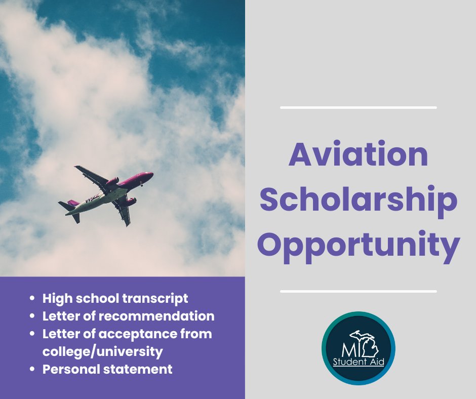 The National Air Transportation Association is offering the $2,500 Navigate Your Future Scholarship to a high school graduate continuing their education in the aviation industry. Apply by June 27! ➡️ bit.ly/3cXrqQo