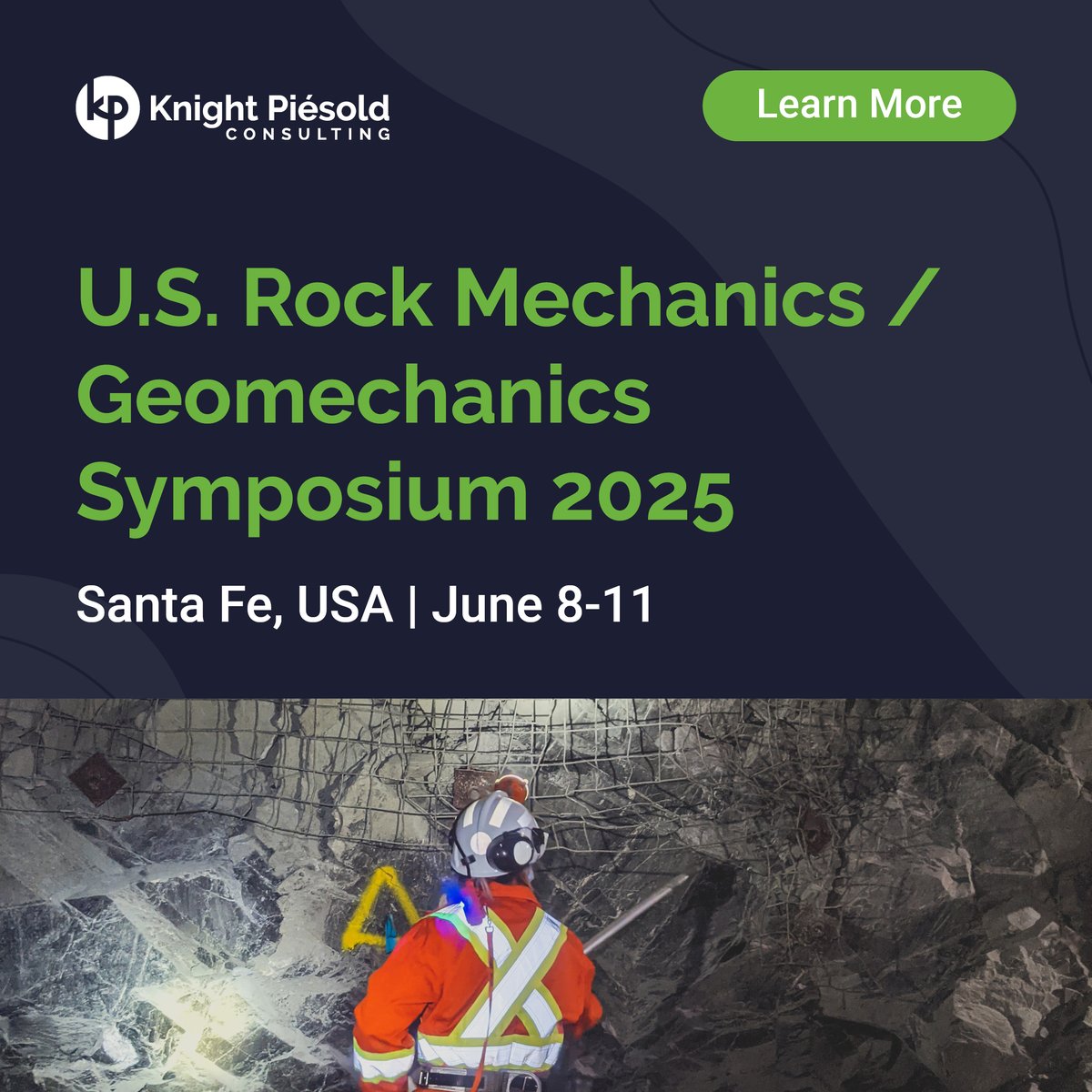 We’re bringing together specialists from our North Bay and Denver offices for the 59th U.S. Rock Mechanics / Geomechanics Symposium! Stop by our booth and don’t miss our presentations! lnkd.in/dRHjbbs7 #ARMA2025