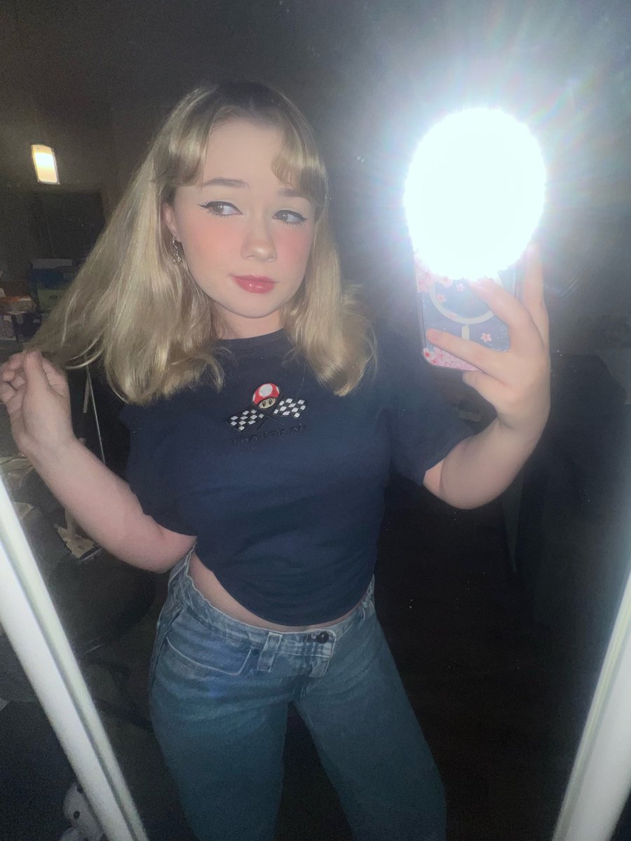 MARIO KART SHIRT HAPPY SWITCH 2 RELEASE DAY❤️💙