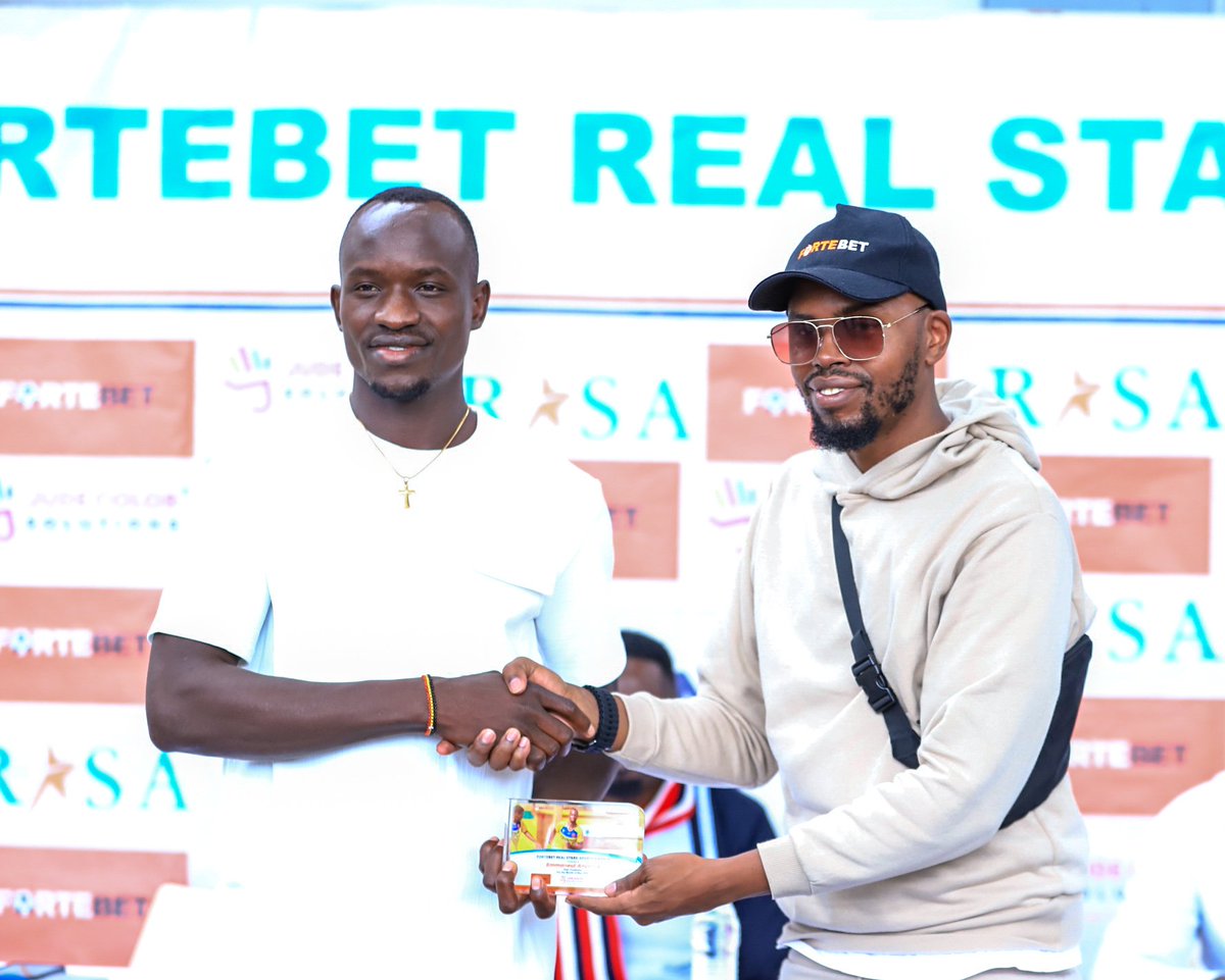 AwardsReal's tweet image. Football | From the Nominees, @KCCAFC striker Emmanuel Anyama was voted as our best for the month of May, 2025.
@fortebet_uganda | @jude_color | #RealAwards