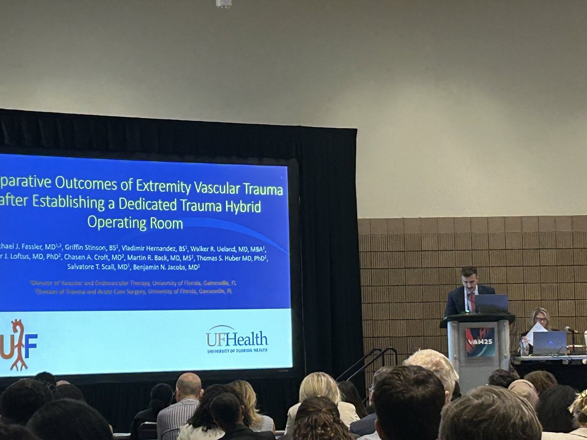 UF Vascular (@ufvascular) on Twitter photo Great presentation from <a href="/UFSurgResidents/">UF Surgery Residents</a> Michael Fassler <a href="/VESurgery/">VESurgery</a> at #VAM25! “Comparative outcomes of extremity vascular trauma after establishing a dedicated trauma hybrid operating room” <a href="/UFSurgery/">UF Surgery</a> <a href="/_TylerLoftus/">Tyler Loftus</a> <a href="/FutureVascSurgn/">FutureVascSurgeons</a> Great presentation from <a href="/UFSurgResidents/">UF Surgery Residents</a> Michael Fassler <a href="/VESurgery/">VESurgery</a> at #VAM25! “Comparative outcomes of extremity vascular trauma after establishing a dedicated trauma hybrid operating room” <a href="/UFSurgery/">UF Surgery</a> <a href="/_TylerLoftus/">Tyler Loftus</a> <a href="/FutureVascSurgn/">FutureVascSurgeons</a>