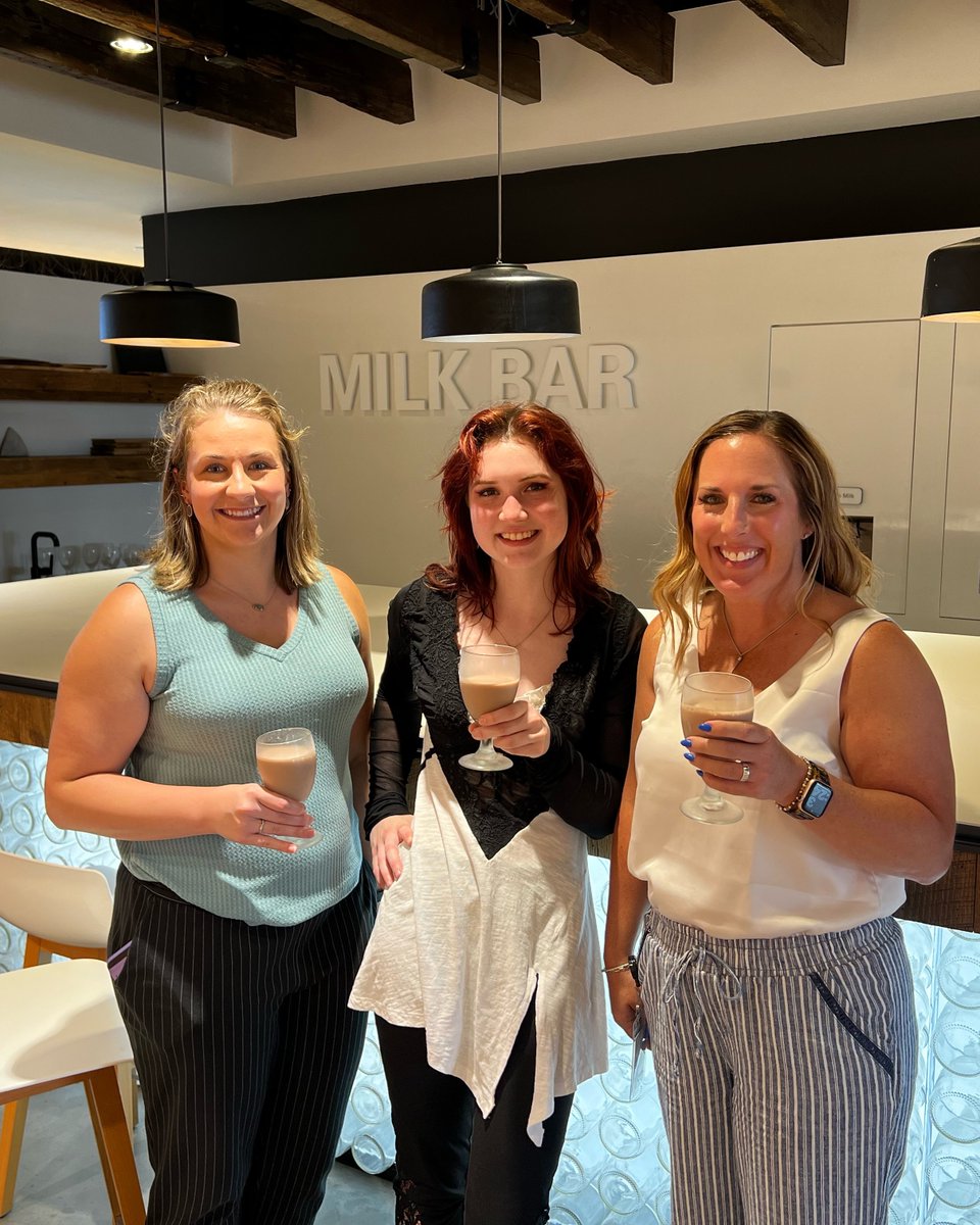 What are your summer plans 🧐? Study abroad? An internship? Research? Presenting at a conference? Let us know and we'll share them. Here are some shots from master's student Meghan Stewart's internship at Dairy Farmers of America last summer!