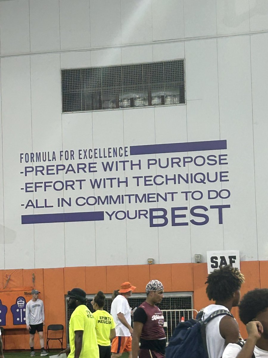 Great work <a href="/ClemsonFB/">Clemson Football</a>. Got better today💯