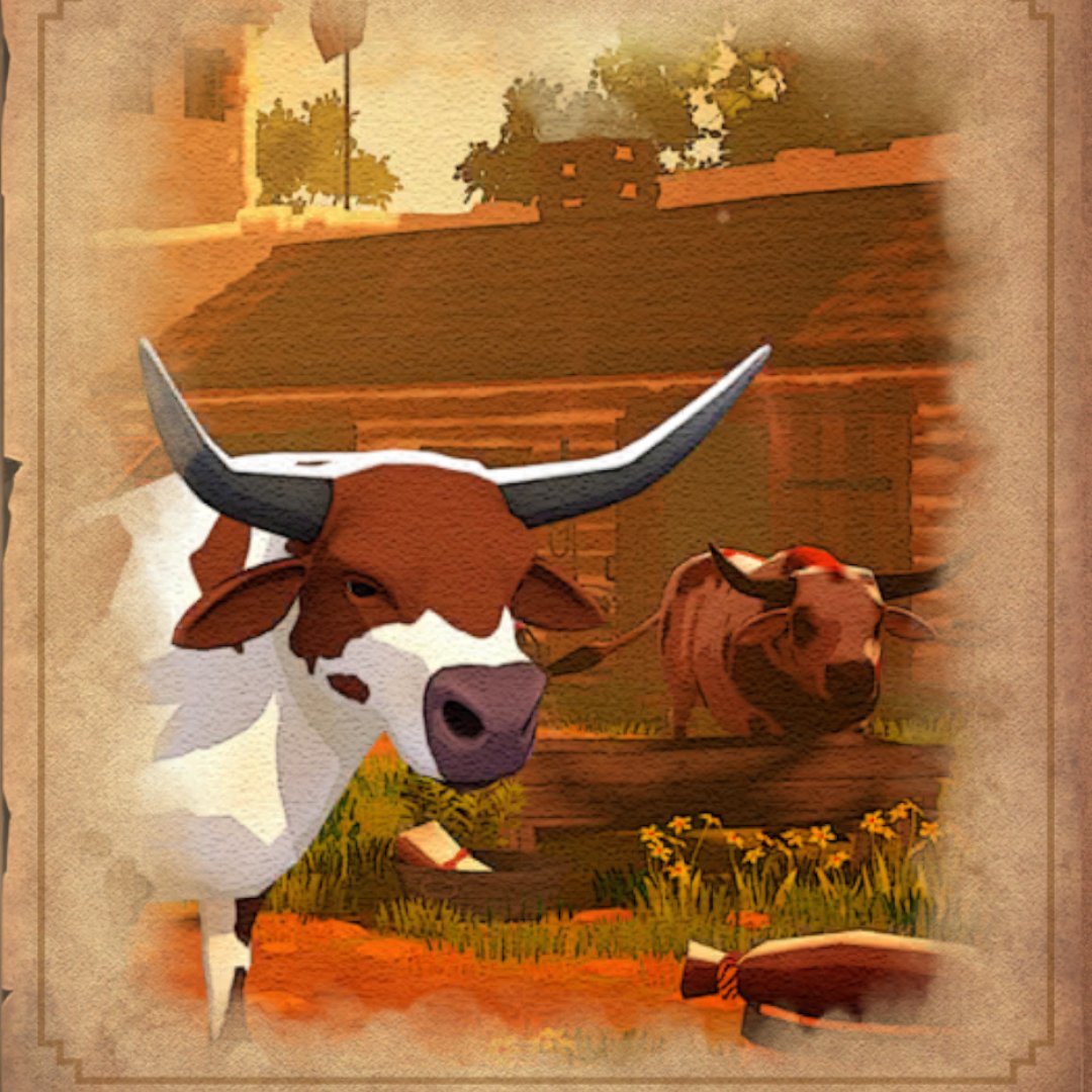 The engine to your wagon, who needs horsepower when you have oxen power?! 

#oregontrail #retro #gaming