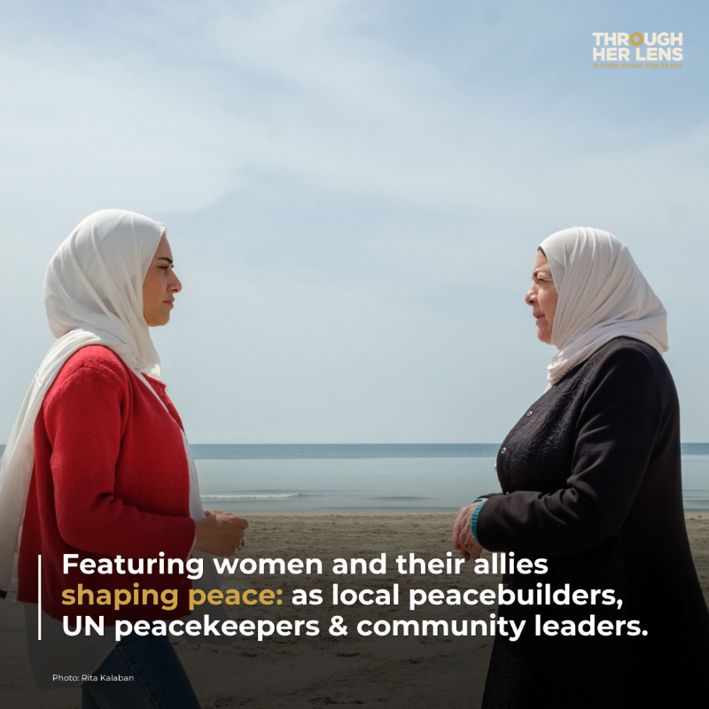 UNPeacekeeping's tweet photo. 📢 It's tomorrow! 

Join us at #PhotovilleFestival2025 in #NYC &amp; visit "Through Her Lens: Women Rising for Peace" - a powerful exhibit on women &amp; their allies leading change in conflict-affected countries. 

#WomenPeaceSecurity 

 More information👉 https://t.co/1mak77vSne