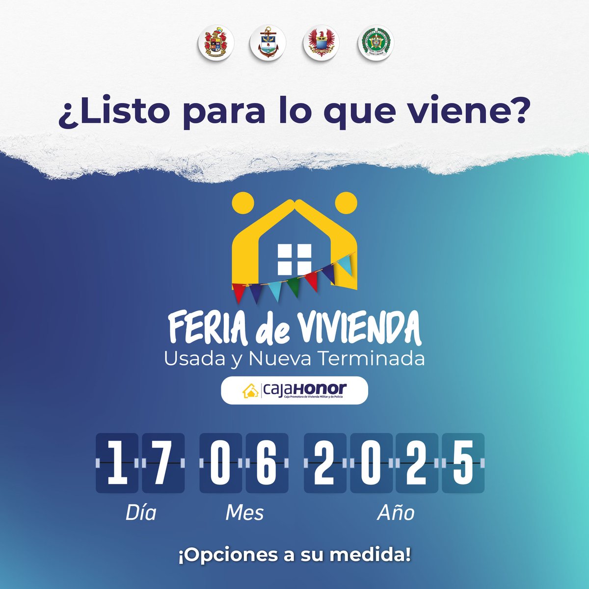 🎉 En junio, Caja Honor revoluciona su servicio con:

1️⃣ Tasas de interés más bajas.
2️⃣ Políticas de crédito flexibles.
3️⃣ Nuevo canal de comunicación.
4️⃣ Feria de Vivienda desde el 17 de junio🎈

#CajaHonor #78Años #JunioConTodo #FeriaDeVivienda