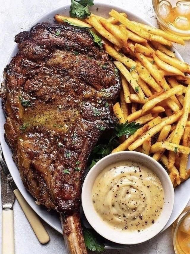 WHATSFORDlNNER's tweet photo. Steak and Fries https://t.co/mn5q3R5Spl