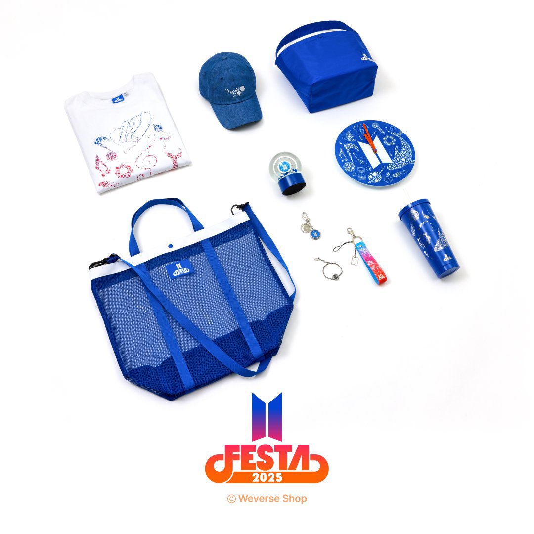 KpopGroupOrder's tweet photo. [EU/IT GO] 2025 BTS FESTA Merch 

To order: https://t.co/SJnitUALOv https://t.co/ozeGHkL8ki