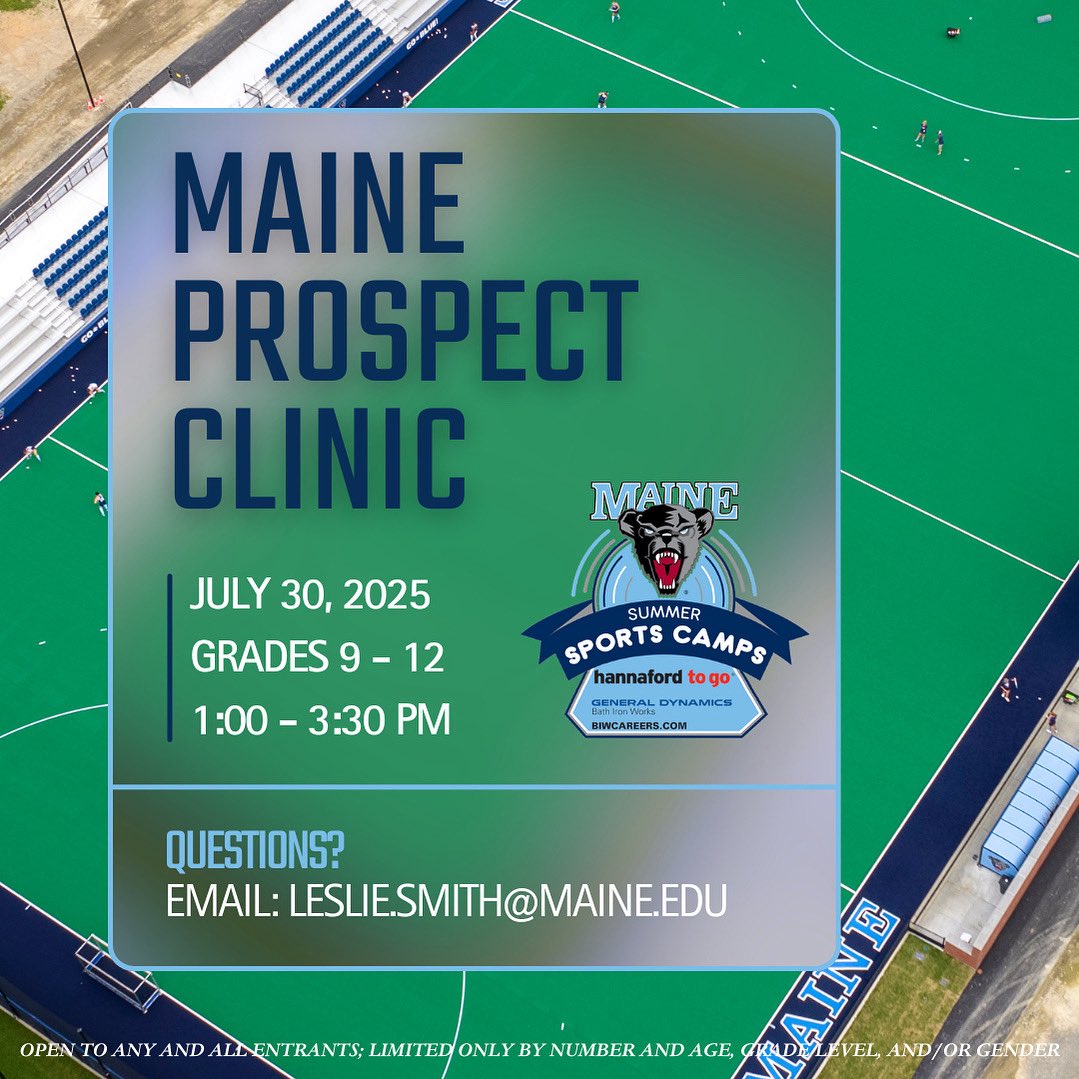 Join us on JULY 30th for this summer’s Middle School or Prospect Clinic 🐻

Register Here: um-tickets.evenue.net/events/ATHCFH

#blackbearnation