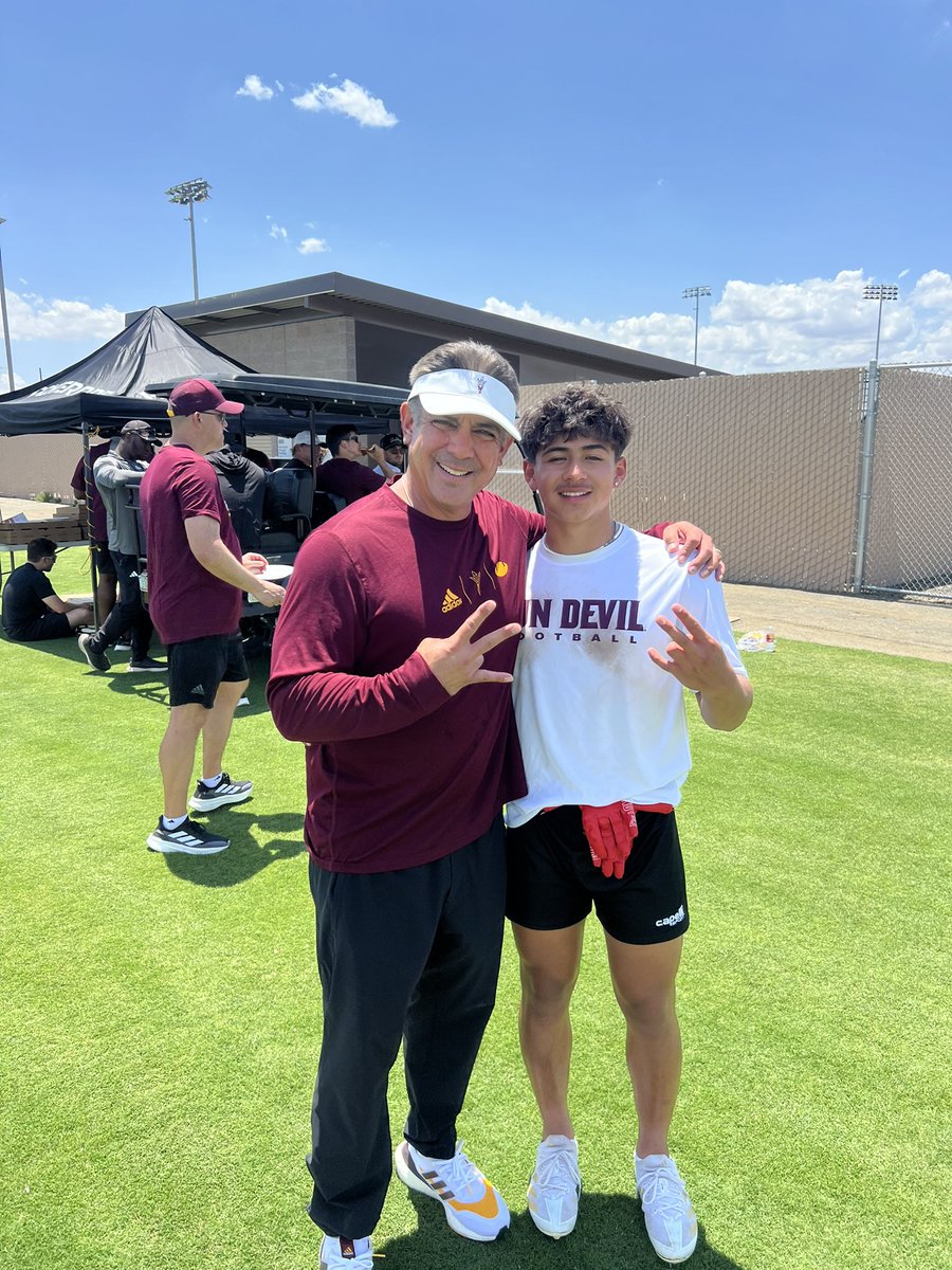 Dailen Ramirez (@dailenramirez09) on Twitter photo I had a great time at the <a href="/ASUFootball/">Sun Devil Football</a> camp today. I’m excited to keep competing this summer and improve my skills! <a href="/Angrybirdfb/">Aaron Ocampo</a> <a href="/Coach_Eck/">Jason Eck</a> <a href="/COACHJJ_LOBOS/">John Johnson</a> <a href="/Beau_Davidson/">Coach Davidson</a> <a href="/KennyDillingham/">Coach Dillingham</a> I had a great time at the <a href="/ASUFootball/">Sun Devil Football</a> camp today. I’m excited to keep competing this summer and improve my skills! <a href="/Angrybirdfb/">Aaron Ocampo</a> <a href="/Coach_Eck/">Jason Eck</a> <a href="/COACHJJ_LOBOS/">John Johnson</a> <a href="/Beau_Davidson/">Coach Davidson</a> <a href="/KennyDillingham/">Coach Dillingham</a>