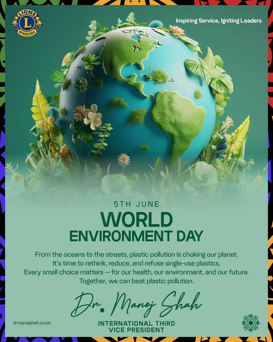 This World Environment Day, we join hands to clean, educate, and take a stand against plastic pollution. From every bottle we pick up to every reusable choice we make — we move one step closer to a cleaner, greener tomorrow.

Let’s keep going 🌱.