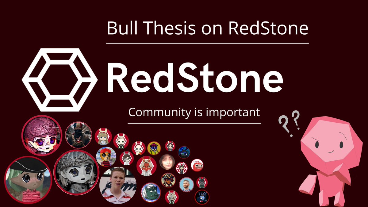 Why I am optimistic about RedStone♦️

When I first heard about RedStone, which was in the middle of 2023, I was struck by the enthusiasm of the team and the originality of their ideas. As the project's ambassador, I am convinced every day that RedStone is more than just another