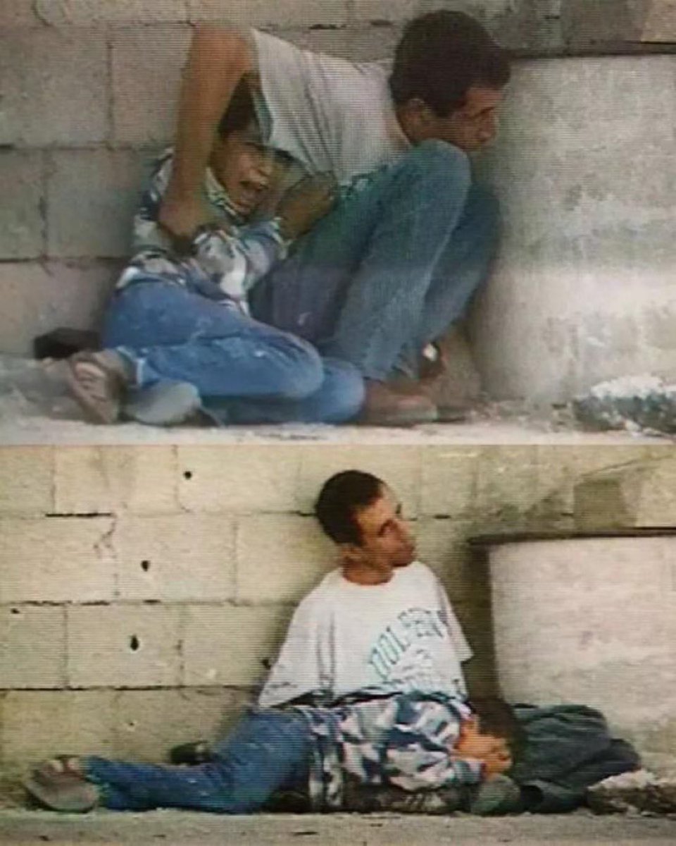 Esta foto tiene 25 años. Nada empezó el 7 de octubre. Eso es, en esencia, Israel: el asesinato de civiles desarmados y de niños.