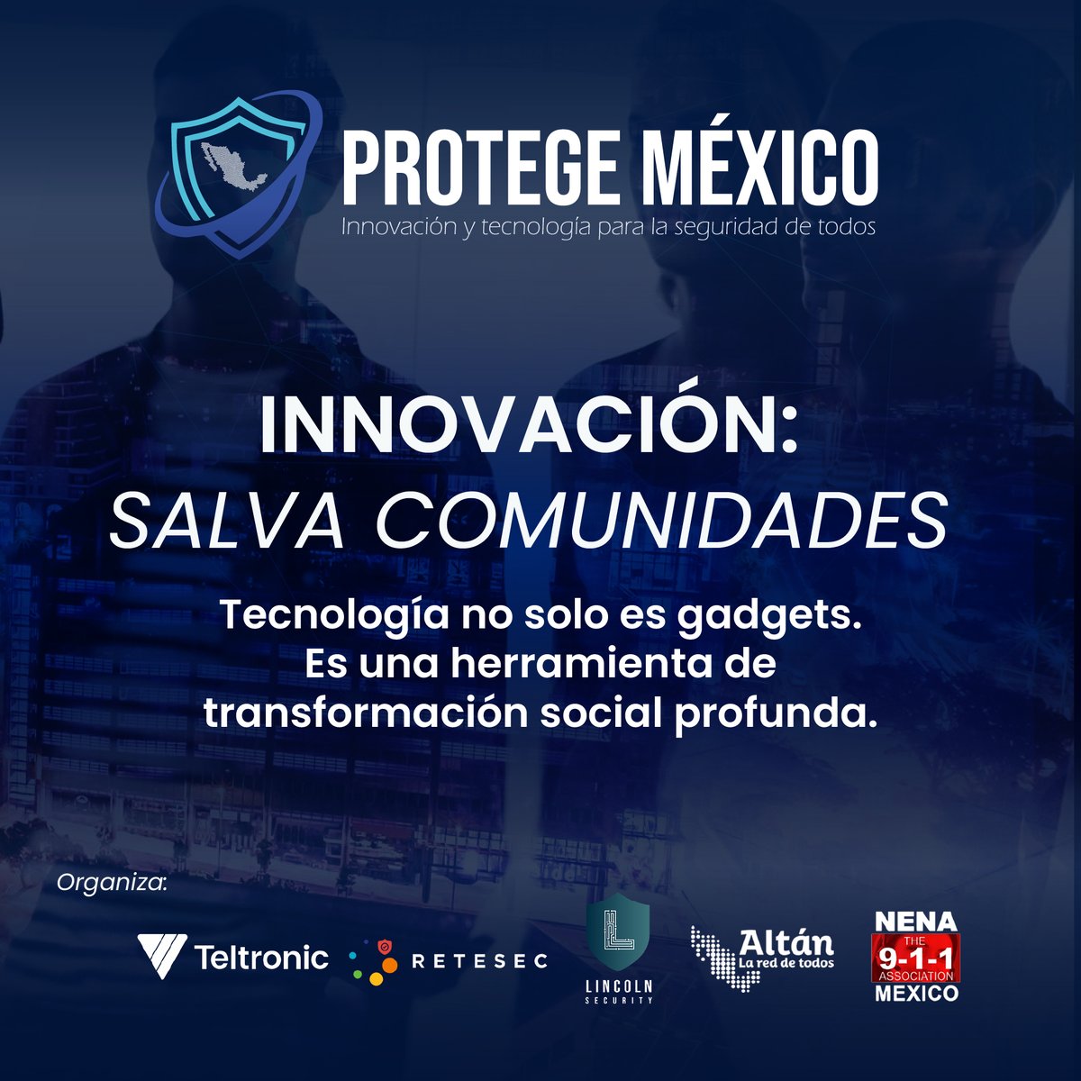 🌐 La innovación transforma comunidades.
Tecnología con impacto social real.
Vive esta experiencia en el #ForoProtegeMéxico
📍 26 de junio | CDMX
🔗 foroprotegemexico.com/registro