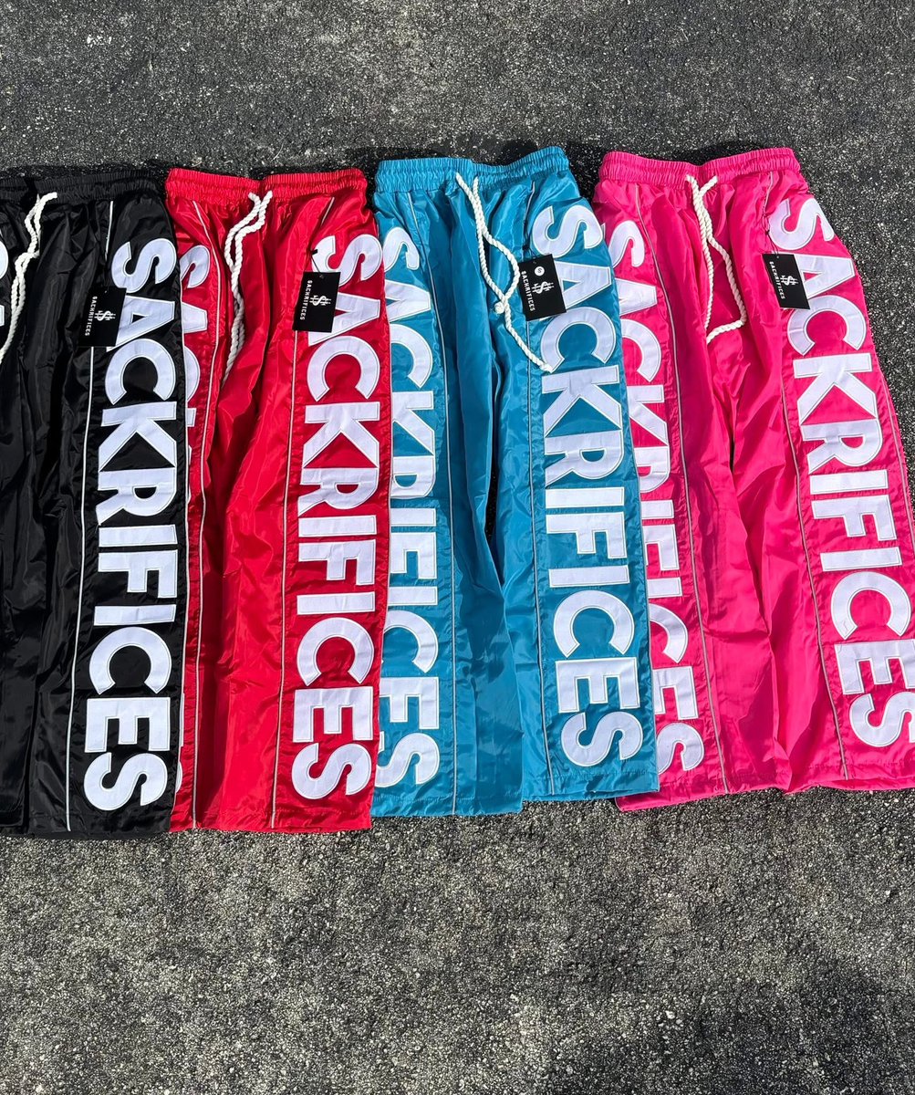 SACK SUMMER SETS ARE NOW AVAILABLE ONLINE AND IN PERSON 772📍🗣️🔥🔥🔥 GO GET THAT NOWWWWWW! SIZES ARE EXPECTED TO MOVE VERY QUICKLY !!!!!!! sackrifices.com