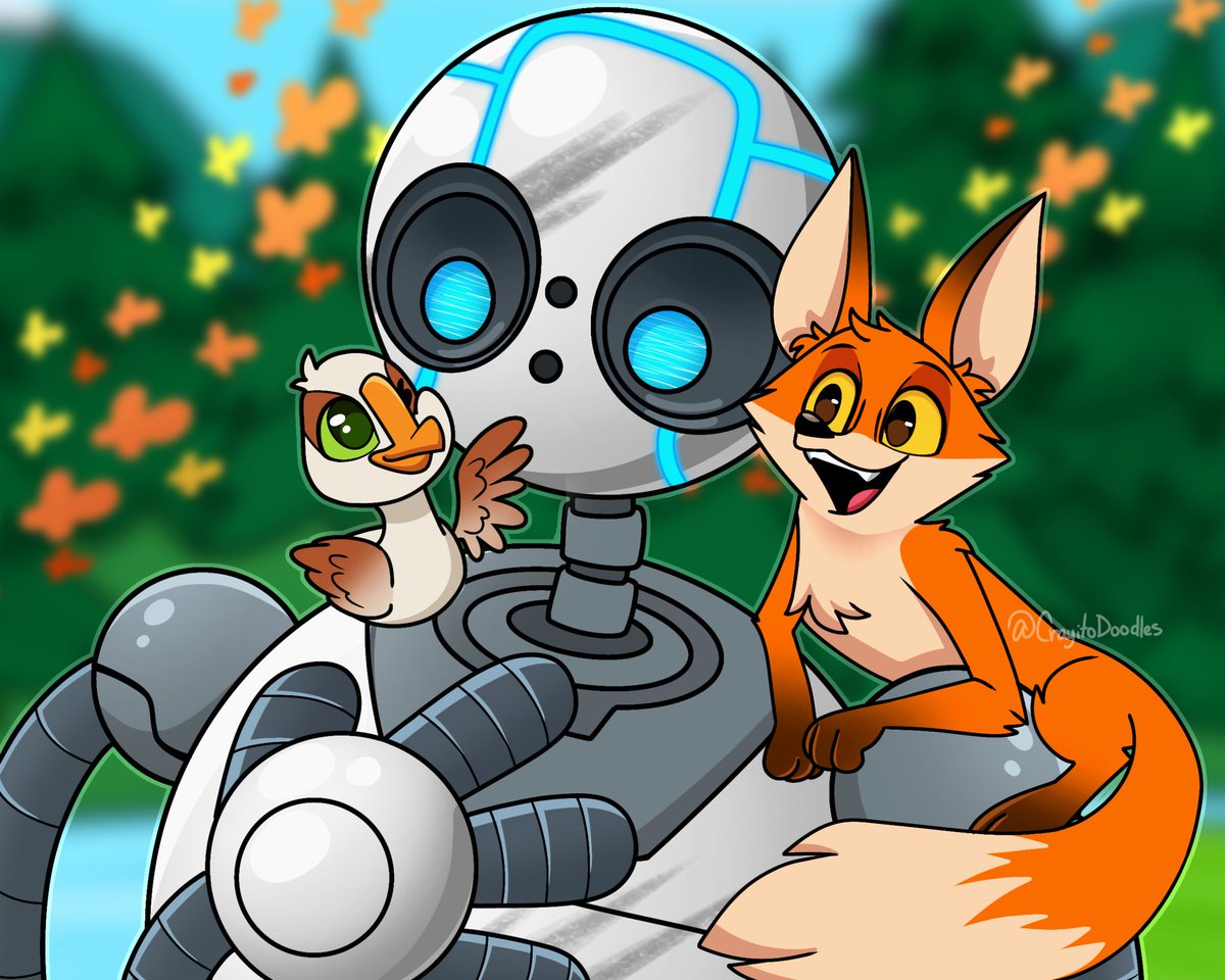 CrayitoDoodles's tweet image. What a beautiful movie ❤️‍🩹

#TheWildRobot