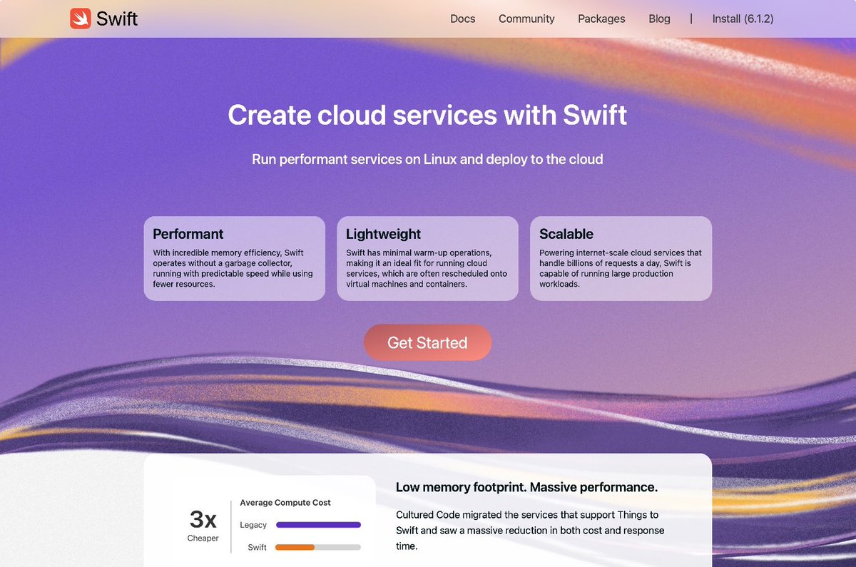 fatihiosdev's tweet image. Swift topluluğu harika bir işe daha imza atmış 👏
Yeni Swift.org yayında!
🔸 Modern tasarım
🔸 Kullanım örnekleri
🔸 Kod parçaları ve paketler
swift.org
#SwiftCommunity #SwiftLang #DevLife