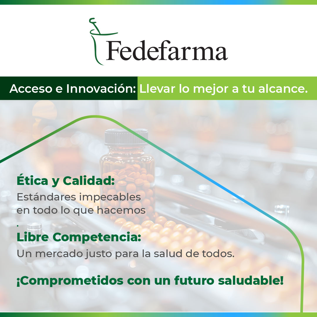 Detrás de cada producto y servicio de la industria farmacéutica, hay principios irrenunciables que nos mueven.

Para #Fedefarma, la innovación no es solo tecnología, es la capacidad de que cada persona tenga lo que necesita.

#ValoresQueInspiran #PrincipiosIrrenunciables #Salud