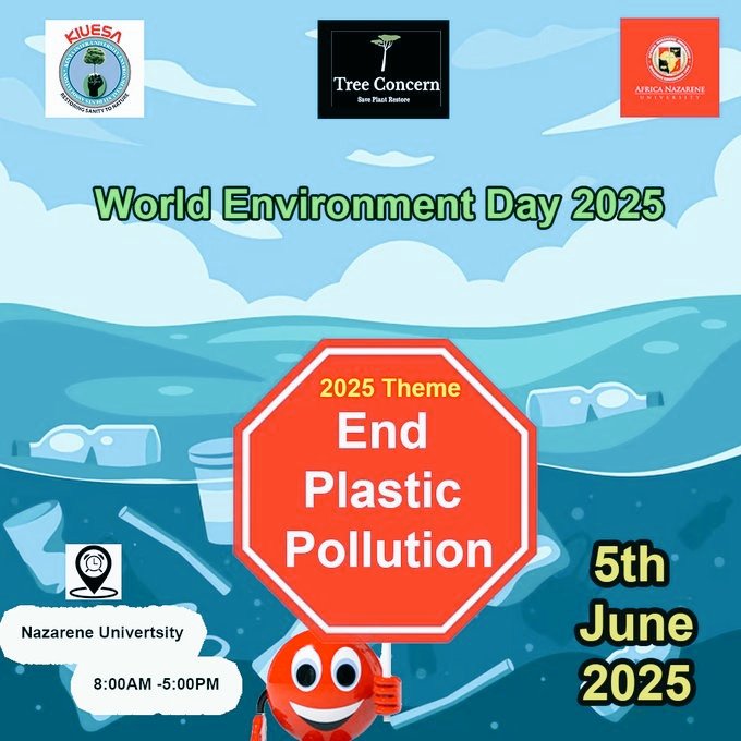 ONDUTO (@jaonduto) on Twitter photo "We have the knowledge to restore ecosystems and the power to stop the flow of plastic pollution.
#BeatPlasticPollution.Now is the time to make it a reality." <a href="/UNEP/">UN Environment Programme</a>
<a href="/k_iuesa/">Environmental Students Association🇰🇪</a> will be marking #WorldEnvironmentDay2025 at <a href="/africanazarene/">Africa Nazarene Uni.</a>
<a href="/NemaKenya/">NEMA Kenya</a> "We have the knowledge to restore ecosystems and the power to stop the flow of plastic pollution.
#BeatPlasticPollution.Now is the time to make it a reality." <a href="/UNEP/">UN Environment Programme</a>
<a href="/k_iuesa/">Environmental Students Association🇰🇪</a> will be marking #WorldEnvironmentDay2025 at <a href="/africanazarene/">Africa Nazarene Uni.</a>
<a href="/NemaKenya/">NEMA Kenya</a>