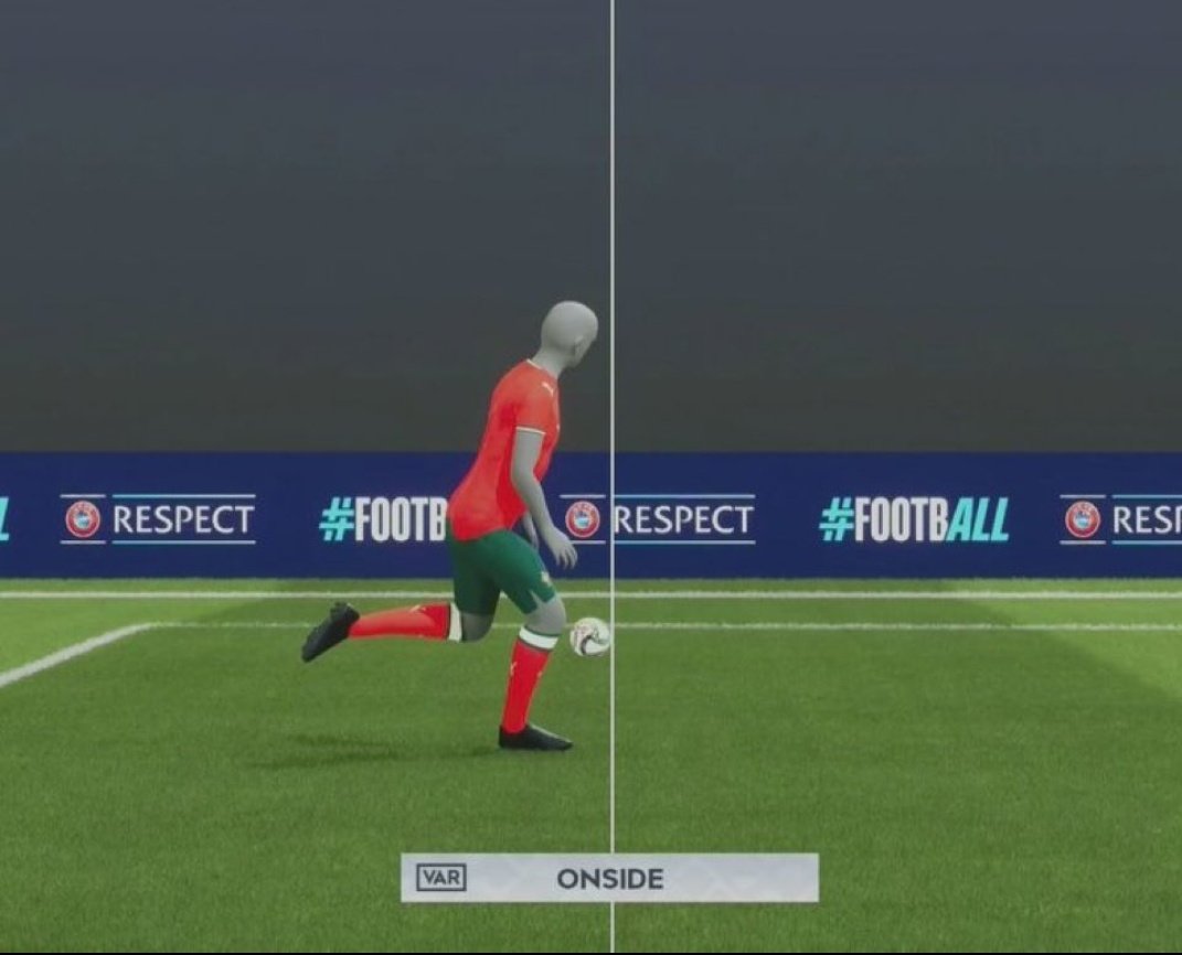 This literally proves how they used to run their agendas and play victim cards because of angled camera perspectives.

This goal was checked by VAR and he was a mile onside. If there was a VAR in 2017, Ronaldo's 2 goals vs Bayern would have also been onside