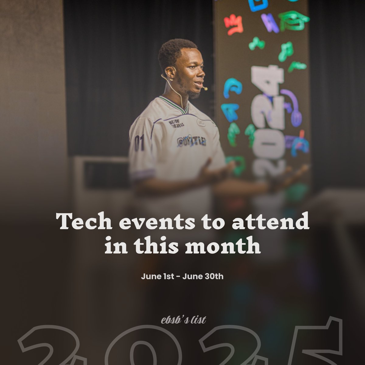 shalombrain's tweet image. Alot of you got to know me through events
From attending, to hosting, organising and even producing
Now, I will be curating the best tech events for you to attend every month
Across all niche, career level and domain
This is ebsb's list for June
👍& 🔄 for even more reach 🙏