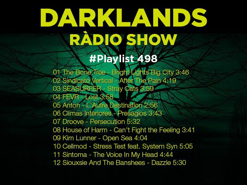 Darklands Ràdio Show (@darklandsradio) on Twitter photo Aquí teniu la #Playlist del <a href="/DarklandsRadio/">Darklands Ràdio Show</a> Show d'avui
Here's the #playlist of today's <a href="/DarklandsRadio/">Darklands Ràdio Show</a> Show
#Darklands498 #DarklandsRàdioShow Aquí teniu la #Playlist del <a href="/DarklandsRadio/">Darklands Ràdio Show</a> Show d'avui
Here's the #playlist of today's <a href="/DarklandsRadio/">Darklands Ràdio Show</a> Show
#Darklands498 #DarklandsRàdioShow