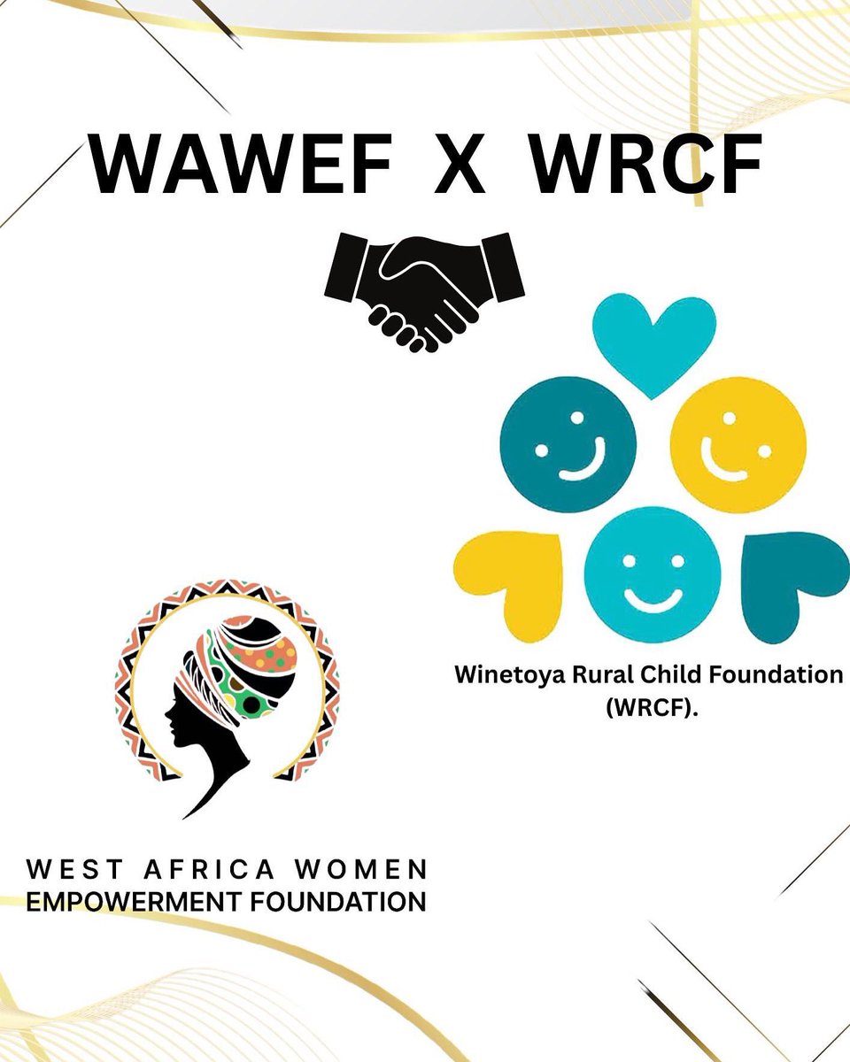 TheRuralChildF1's tweet photo. With joy, we welcome @WAWEFofficial to the Winetoya family! 💫
Your passion, leadership &amp; solidarity strengthen our mission to uplift girls in rural Ghana.
Together, we are unstoppable.
#WinetoyaCares #WAWEFxWRCF #TogetherForChange #GirlsDeserveBetter https://t.co/b1UlwOZY6e