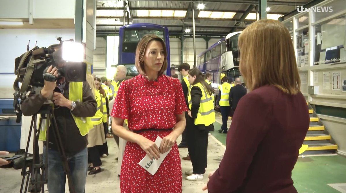 primetime_media's tweet photo. In Huddersfield for @itvcalendar filming with ITVs @LaraRostronTV and Rachel Reeves MP. https://t.co/0gBNtGIpV4