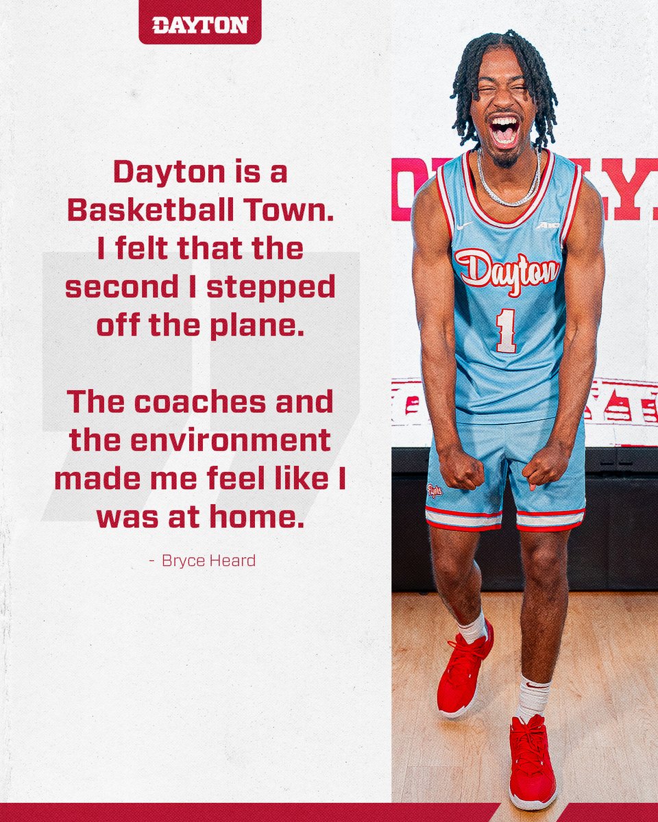 Dayton Basketball (@daytonmbb) on Twitter photo Get to Know Bryce ✈️🏀
#GoFlyers // <a href="/Bryceheard_/">Bryce Heard</a> Get to Know Bryce ✈️🏀
#GoFlyers // <a href="/Bryceheard_/">Bryce Heard</a>