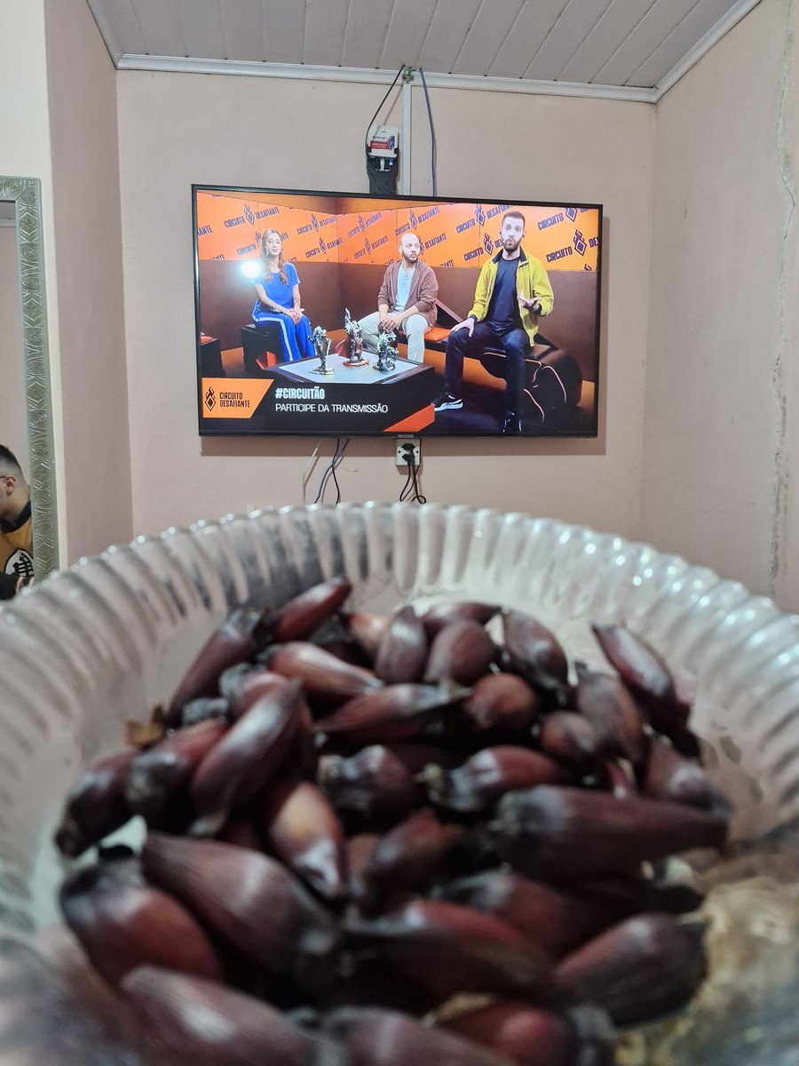 cequimel's tweet photo. aproveitando o circuitao no frio do sul!!! 2kg de pinhão para aguentar essa série

#Circuitao https://t.co/x0UqNVY8J1