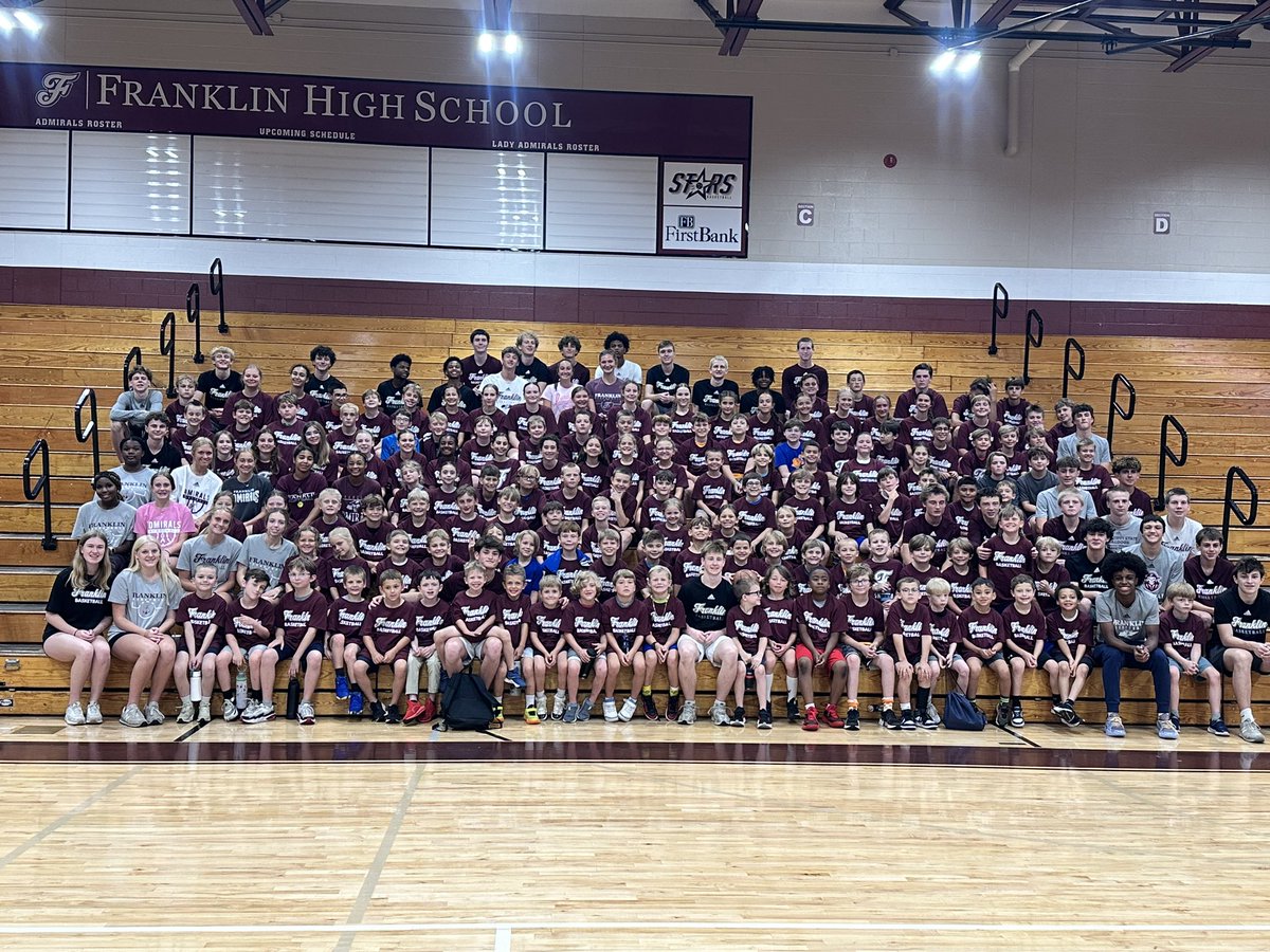 That’s a wrap for camp. Another great year with <a href="/wcsFHSHoops/">Franklin Basketball</a>
