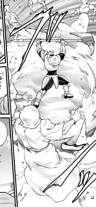 「元勇者はモンスター娘に敗られたい 第27話」(カドコミオリジナル)を読んでいます! https://t.co/fcS5ORuE0f #カドコミ

アシスタントさせて頂きました。
今回はエフェクト、背景、モブ、溶岩スライム娘ちゃんの質感などなど描かせて頂きました。 