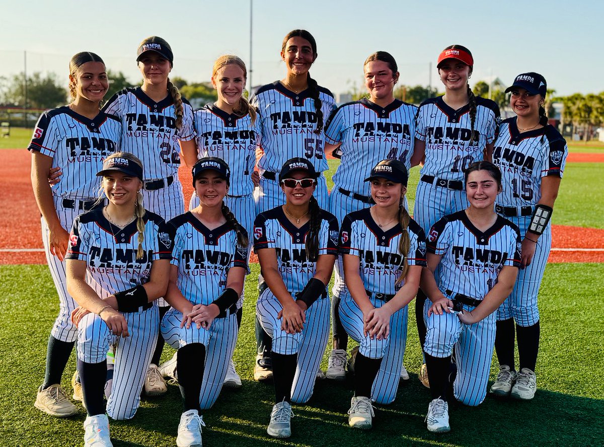 Aubrey Beauchaine (@aubreybeau2028) on Twitter photo 1st summer tournament ✅ Proud to be back with my Mustangs!
Stats at the plate: .533BA
8H, 1-2B, 1-3B 4RBIs
<a href="/TMBedenbaugh/">Tampa Mustangs Bedenbaugh 14U</a> 1st summer tournament ✅ Proud to be back with my Mustangs!
Stats at the plate: .533BA
8H, 1-2B, 1-3B 4RBIs
<a href="/TMBedenbaugh/">Tampa Mustangs Bedenbaugh 14U</a>